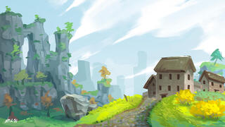 The Mountainous Countryside